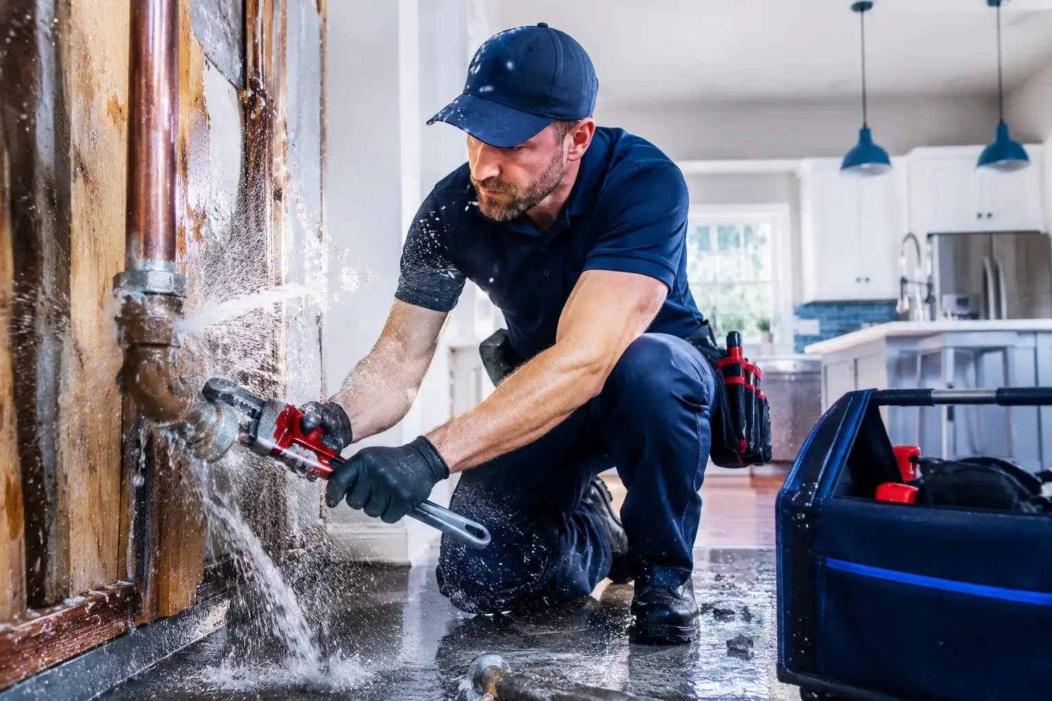 Local emergency pipe repair professionals in Ellisville, MS